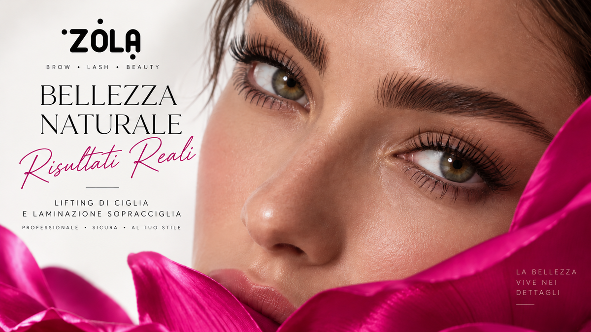 ZOLA arriva in PMU Trend: viso femminile tra petali fucsia