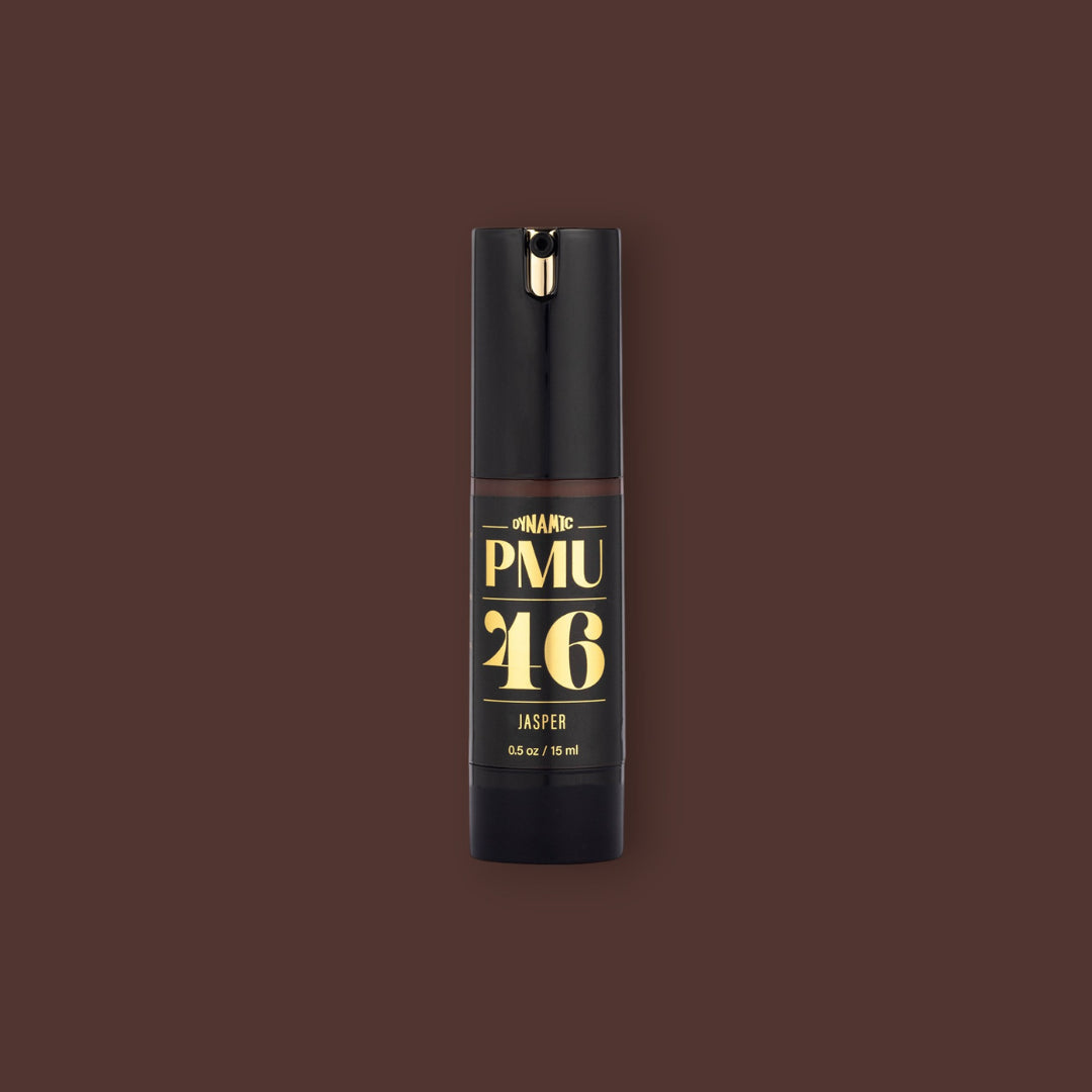 Dynamic 46 Jasper – PMU-Pigment für Augenbrauen und Augen, warmes Braun