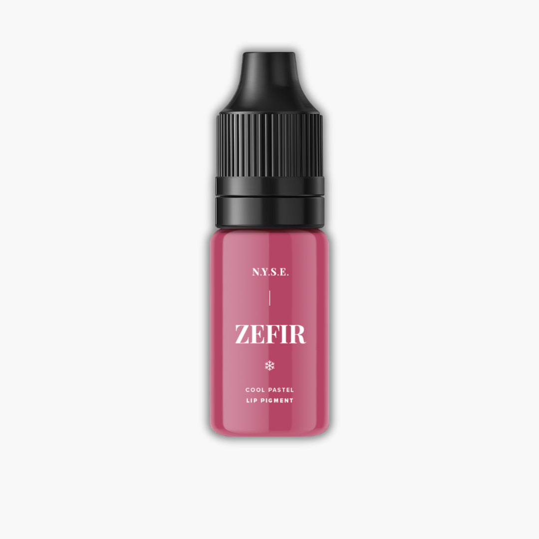 NYSE Zefir – Hybrides PMU-Lippenpigment Kaltes Pastellrosa