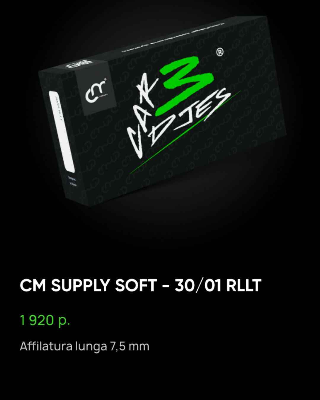 CM SUPPLY 1RLLT-30 Membrana Soft Aghi PMU (Trucco Permanente)