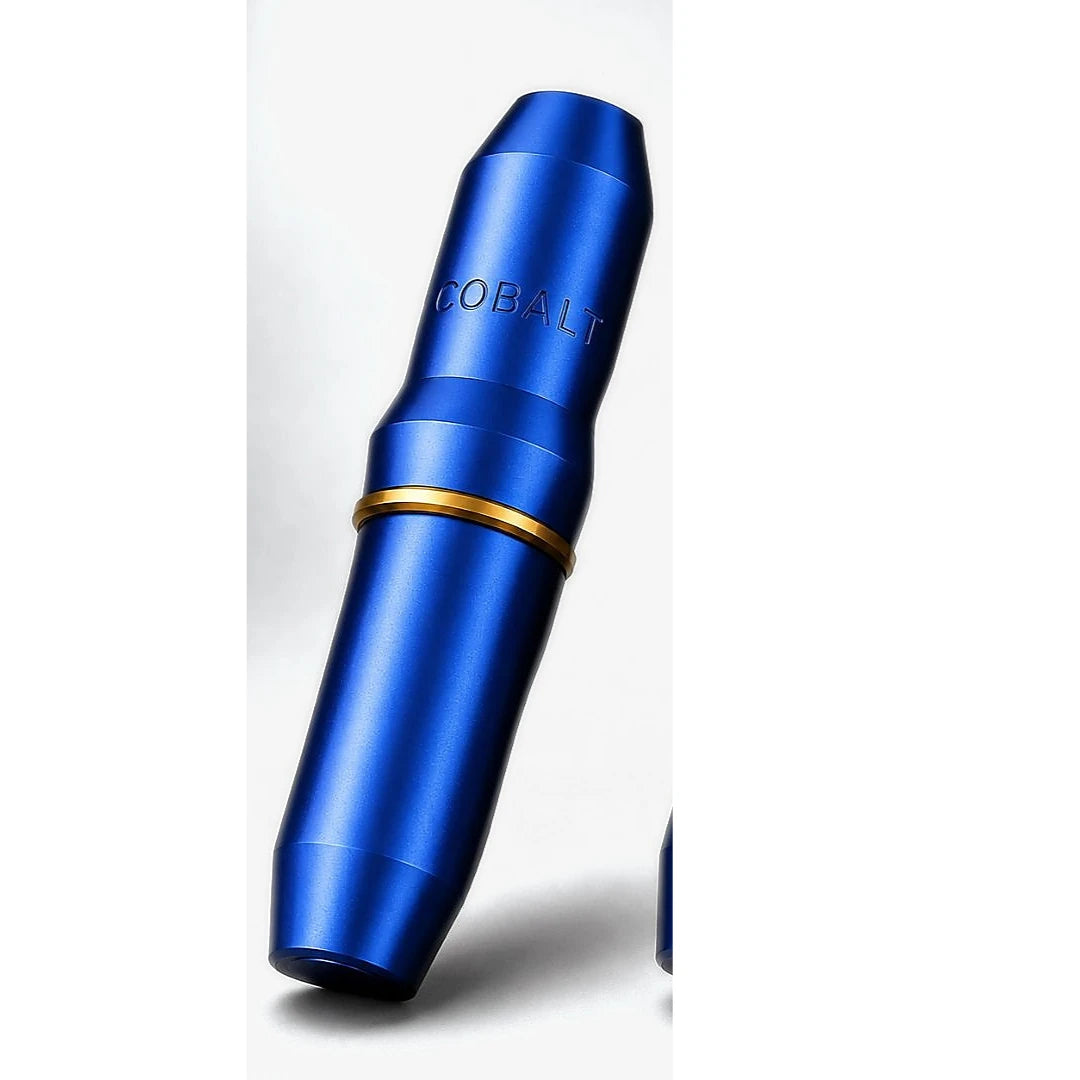 Blaue Cobalt PMU-Maschine mit goldenem Ring