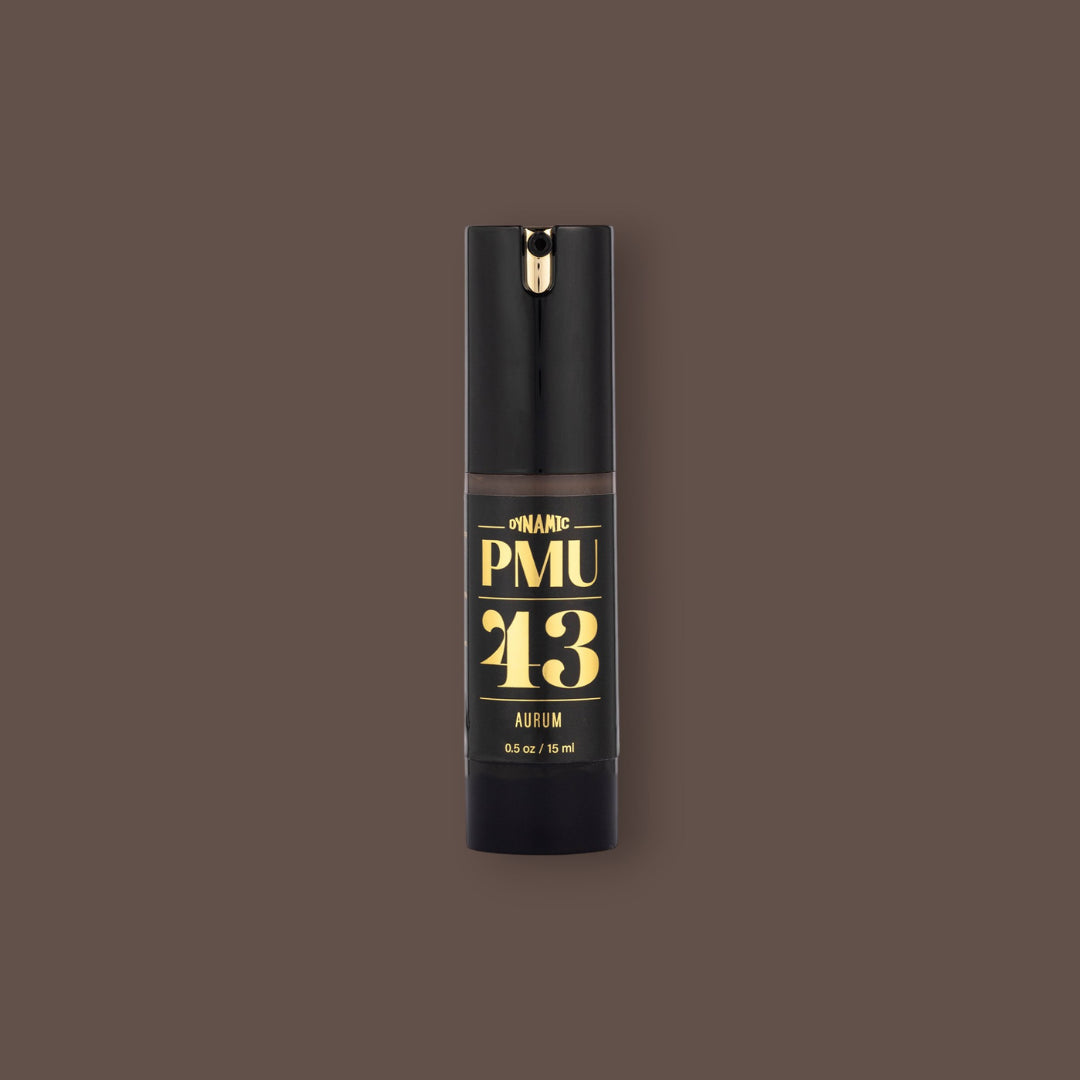 Dynamic 43 Aurum – PMU-Pigment für Augenbrauen und Augen in Goldbraun