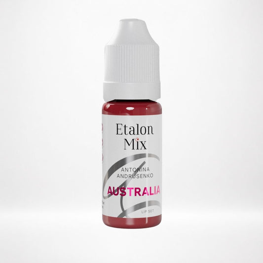 Flacone Etalon Mix Australia pigmento PMU labbra rosso vino freddo