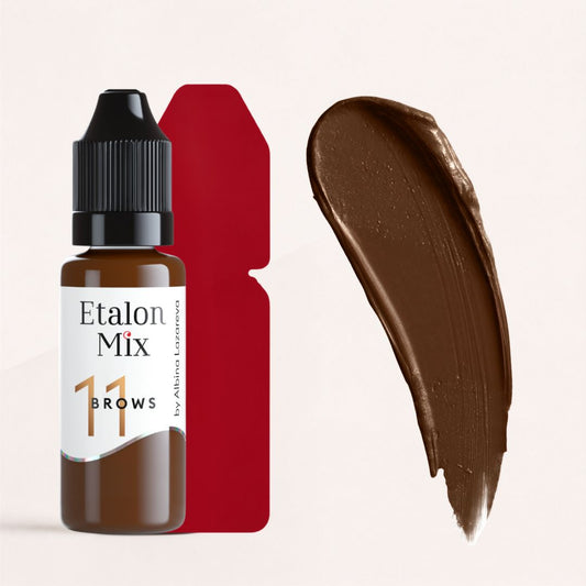Swatch Etalon Mix Espresso N°11 marrone caldo