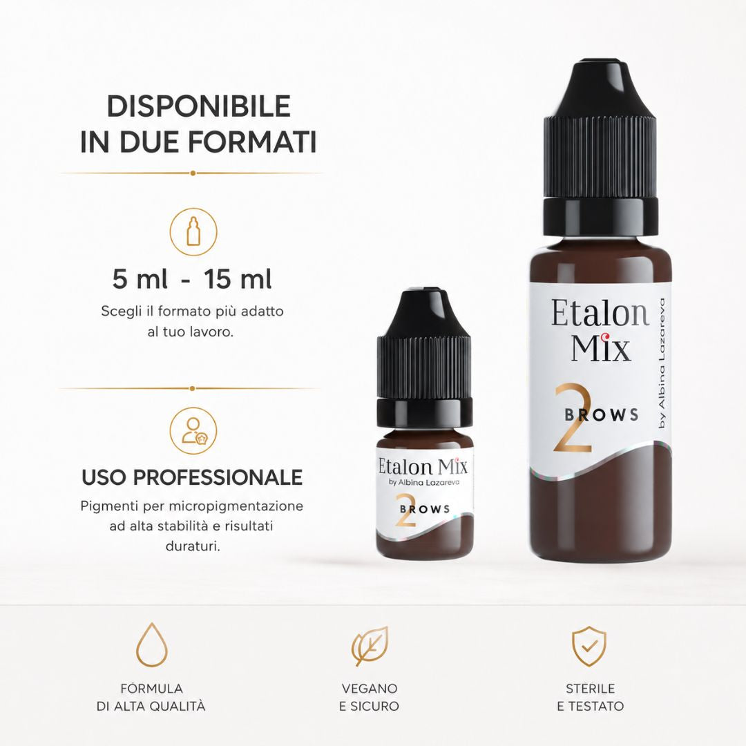 Etalon Mix Milk Chocolate N°2 – formati da 5 ml e 15 ml