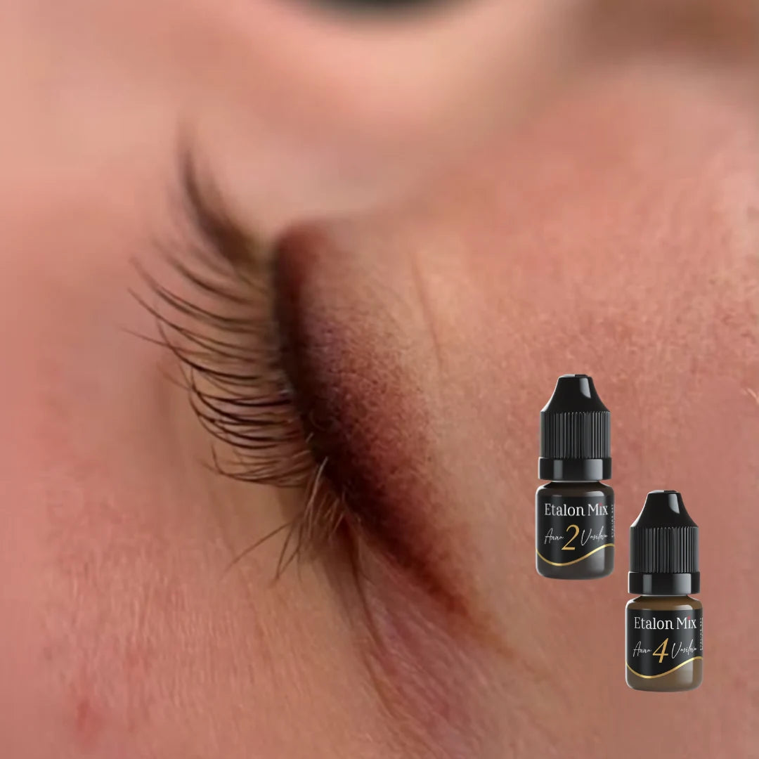 Etalon Mix Opal N°2 pigmento PMU occhi – esempio di trattamento