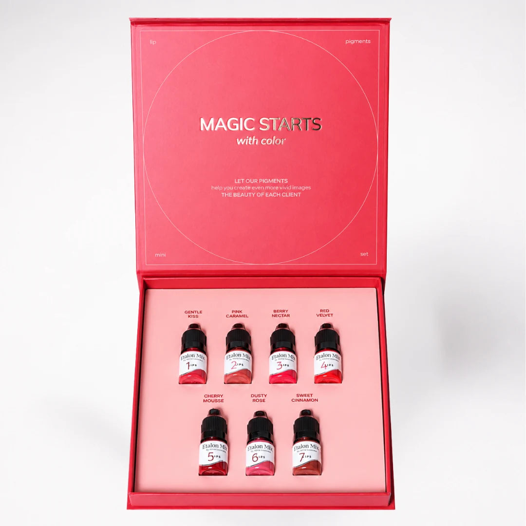 Etalon Mix Set Ibrido Labbra – set labbra aperto con sette pigmenti