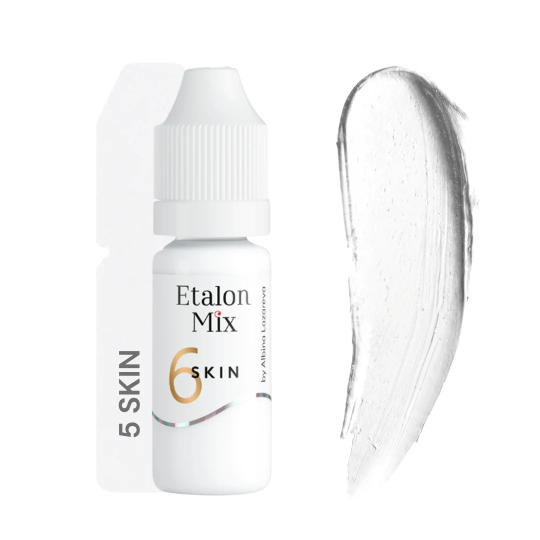 Etalon Mix Skin 6 pigmento PMU camouflage – flacone e campione colore