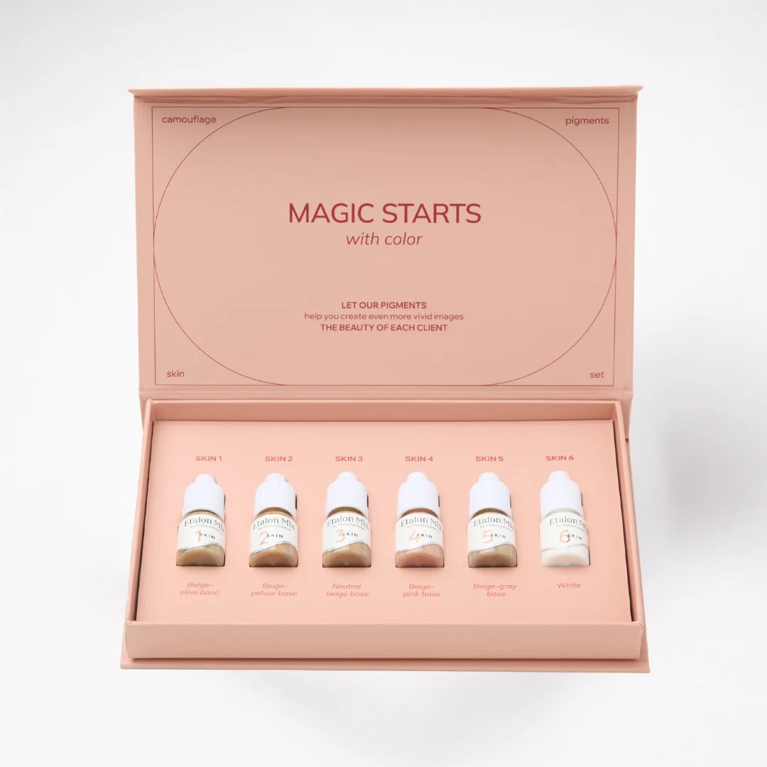 Etalon Mix Skin Set – set Skin aperto con sei pigmenti
