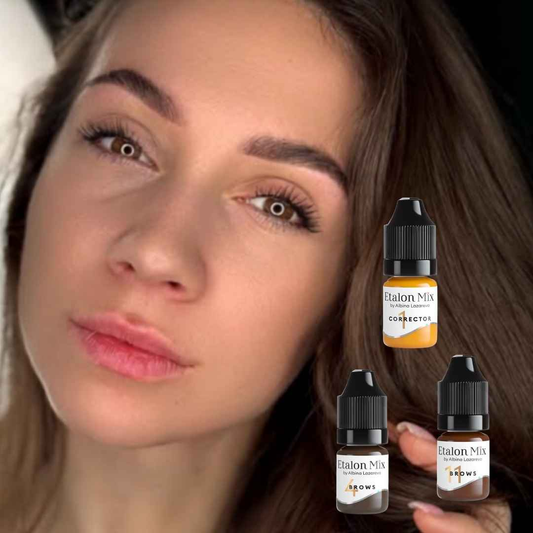 Esempio di risultato con pigmenti Etalon Mix Yellow N°1