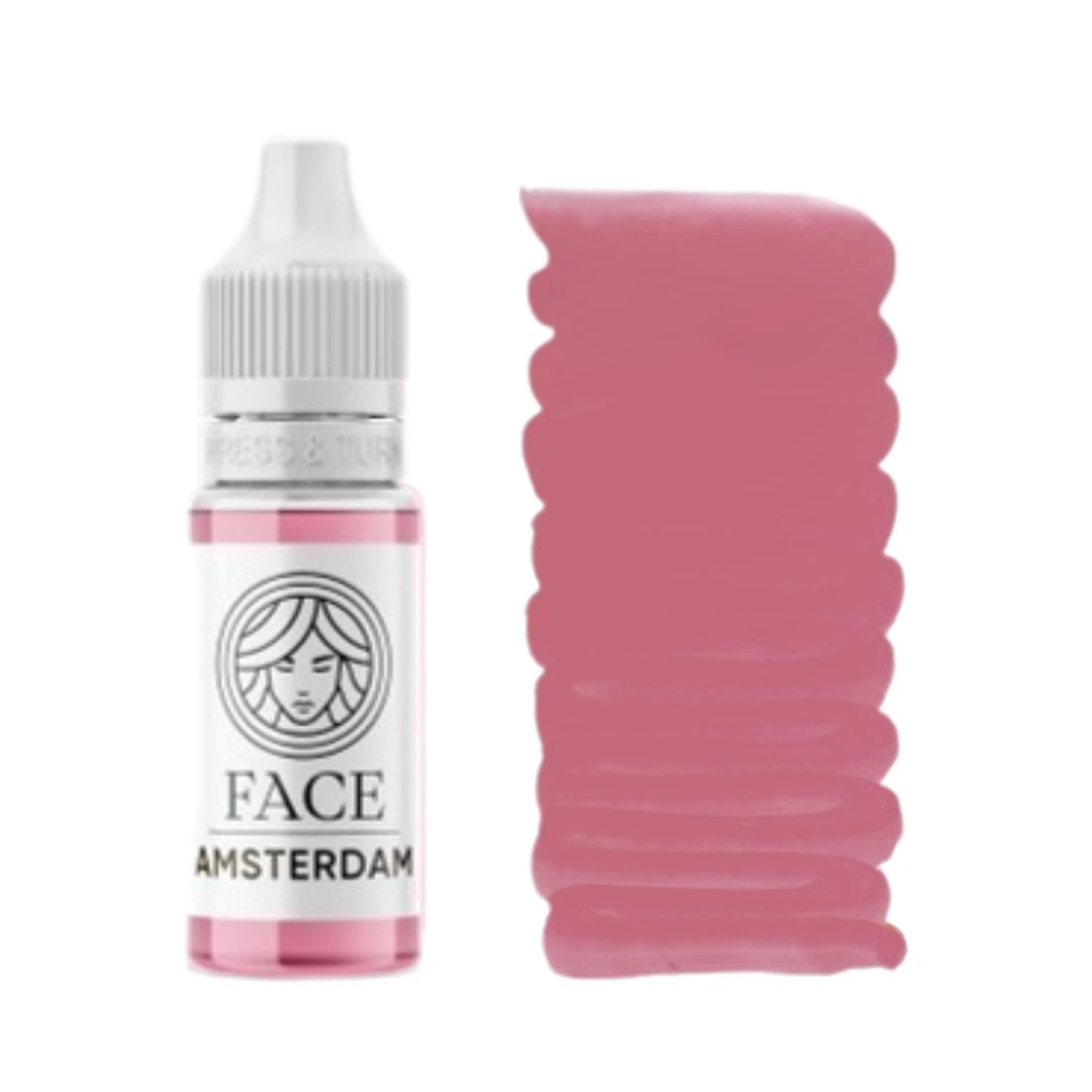 FACE Amsterdam - Hybrides PMU-Lippenpigment kühles pudriges Fliederrosa