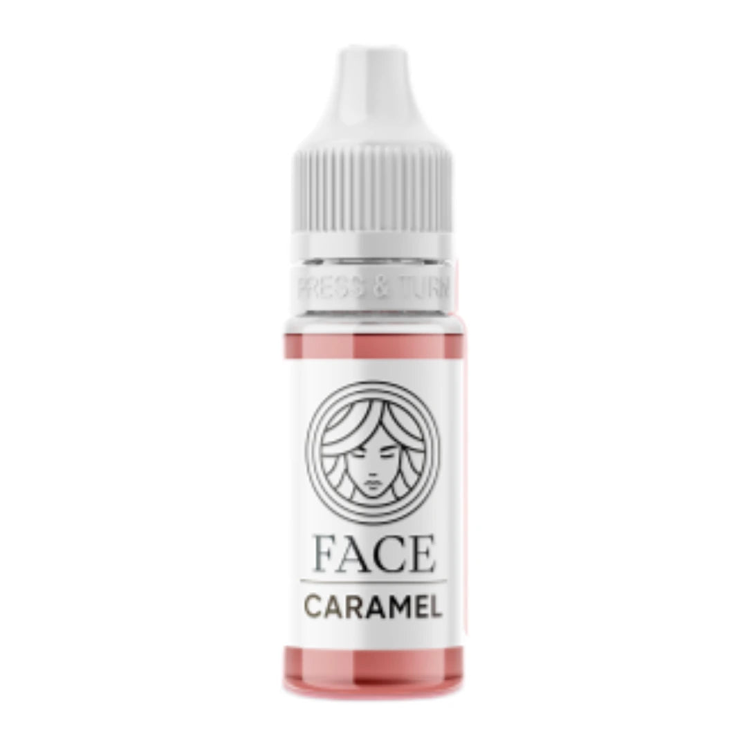 FACE Caramel: flacone del pigmento PMU