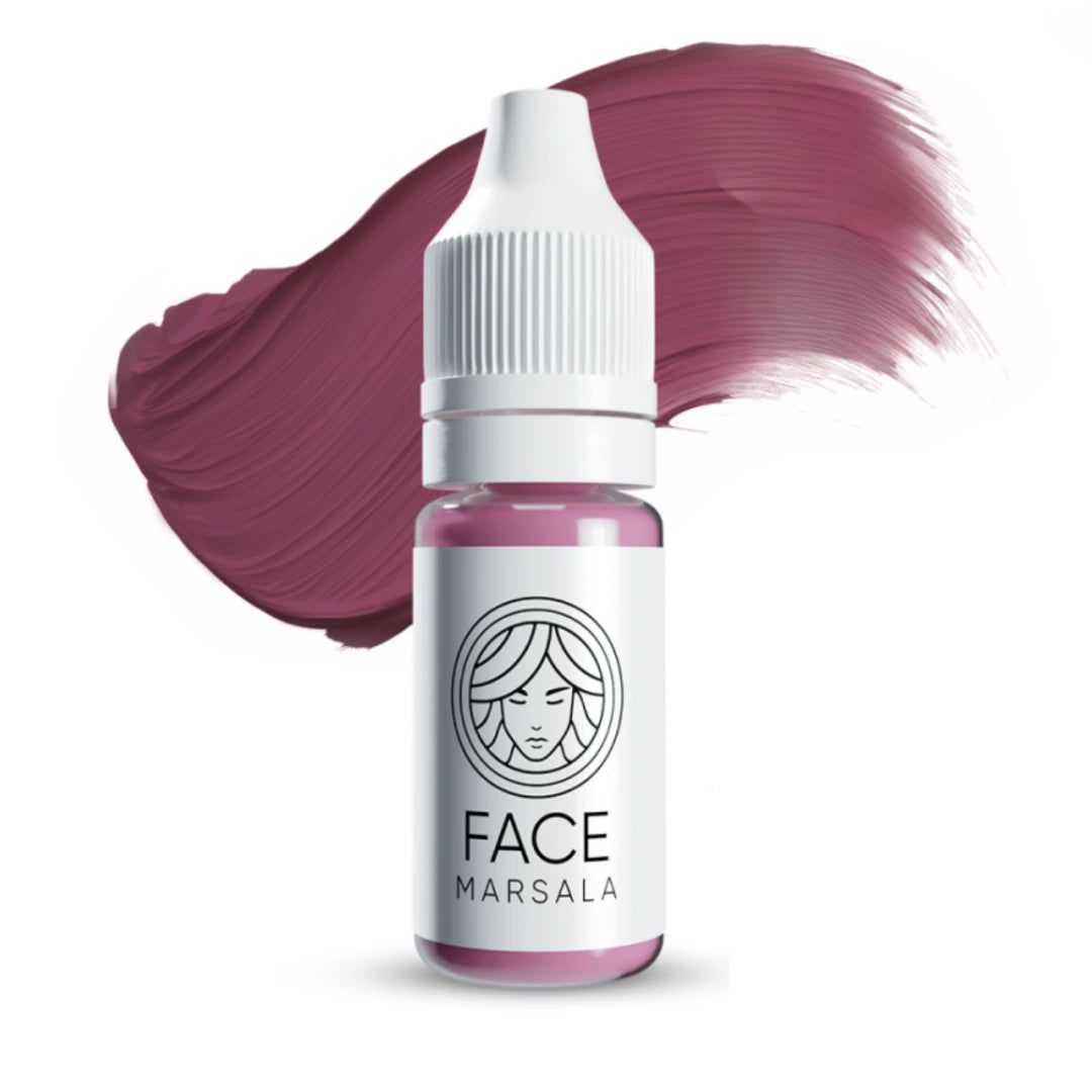 FACE Marsala: flacone e campione colore