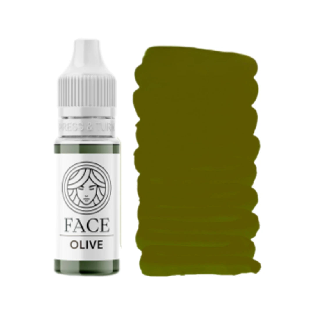 FACE Olive - Hybrider PMU-Korrekturpigment grün