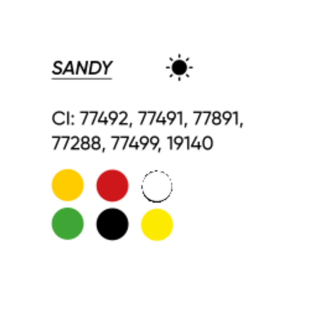 FACE Sandy - Hybrides PMU-Augenbrauenpigment, warmes natürliches Blond