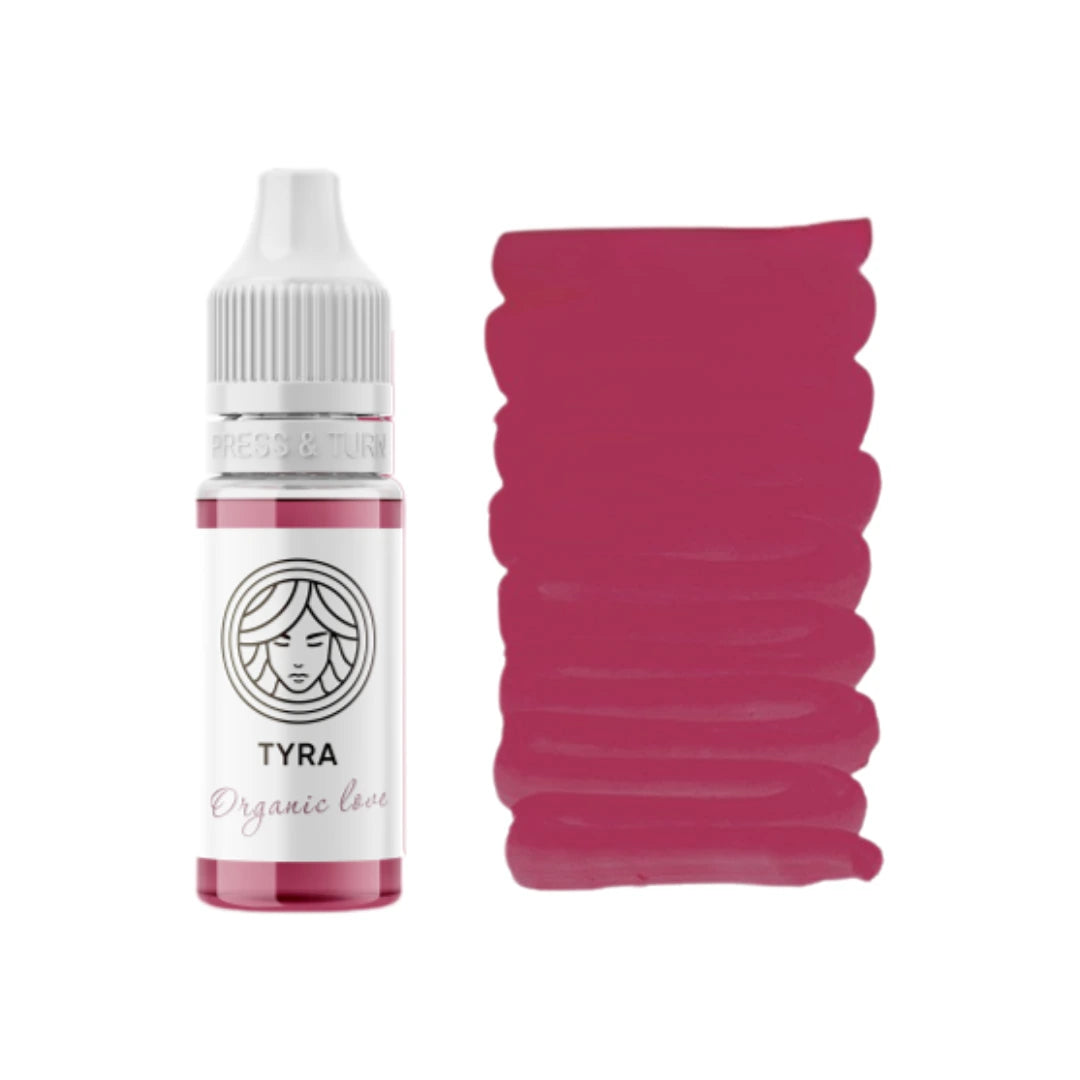 FACE Tyra - Hybrider PMU-Lippenpigment, intensives kühles Traube