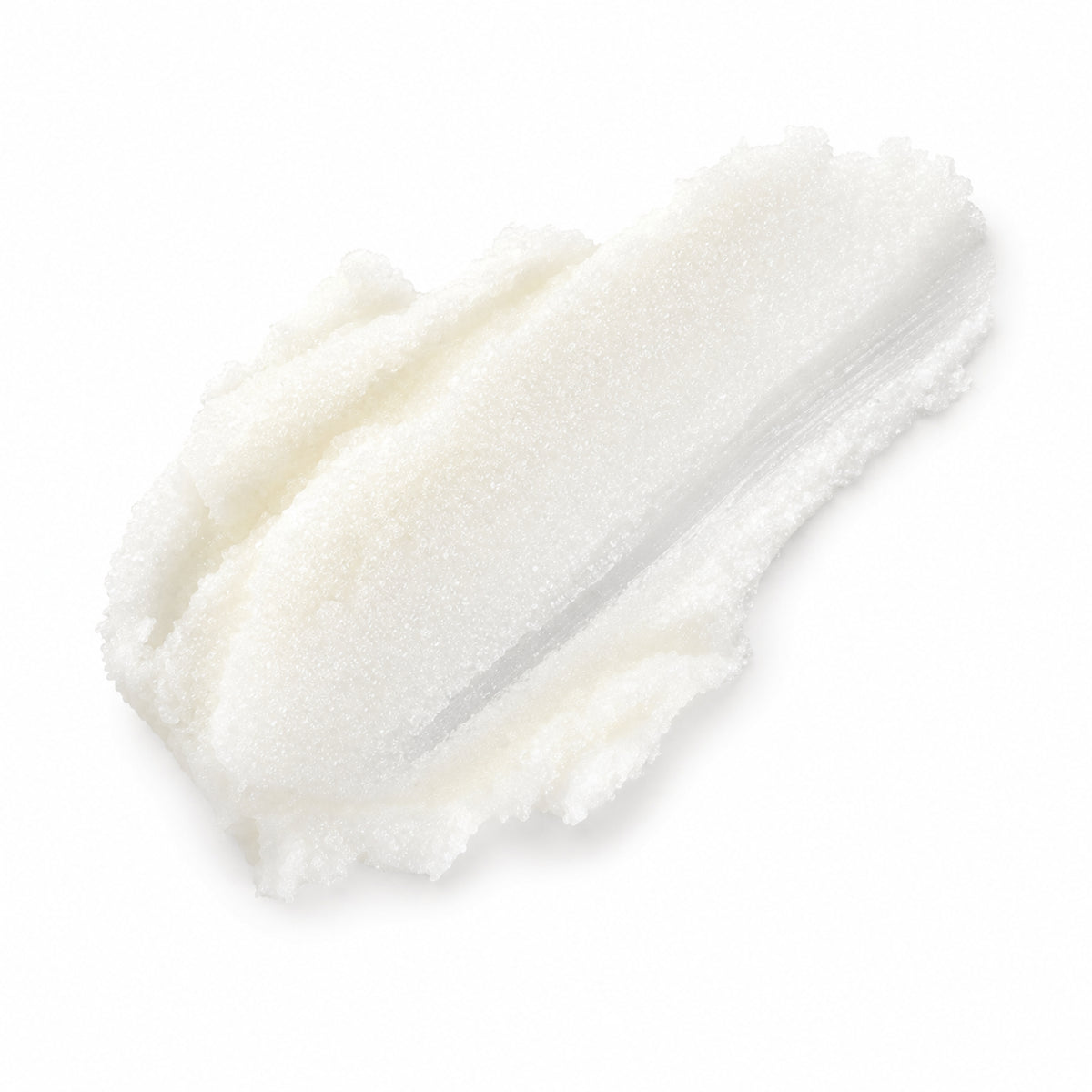 Vasetto aperto di NYSE Balm con balsamo bianco e coperchio trasparente appoggiato lateralmente.