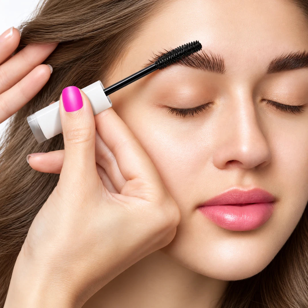 NYSE Brow Flow gel sopracciglia – esempio make-up