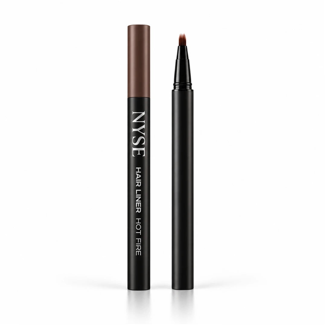 NYSE Hair Liner pennarello sopracciglia Hot Fire – flacone e colore
