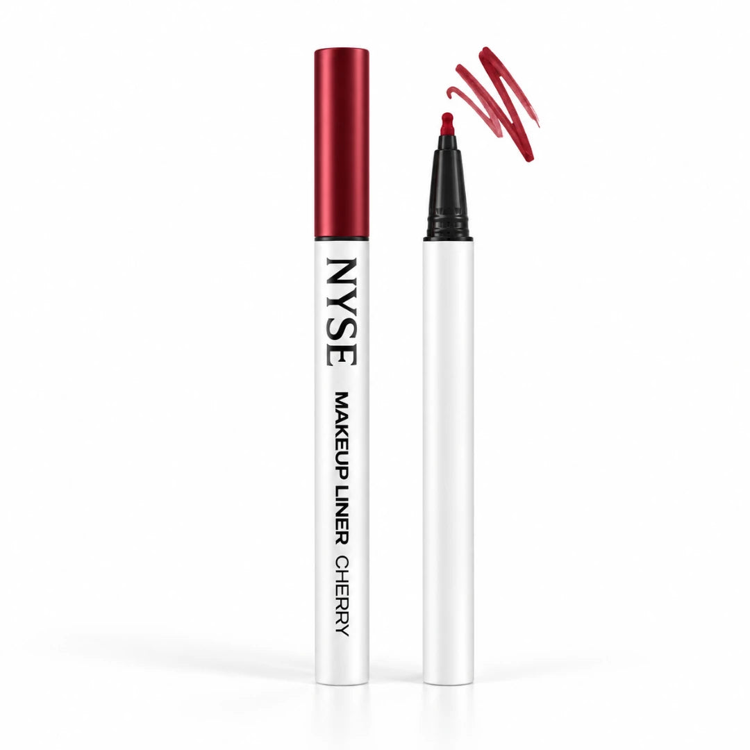 NYSE Lip Pen Liner pennarello contorno labbra Cherry – flacone e colore