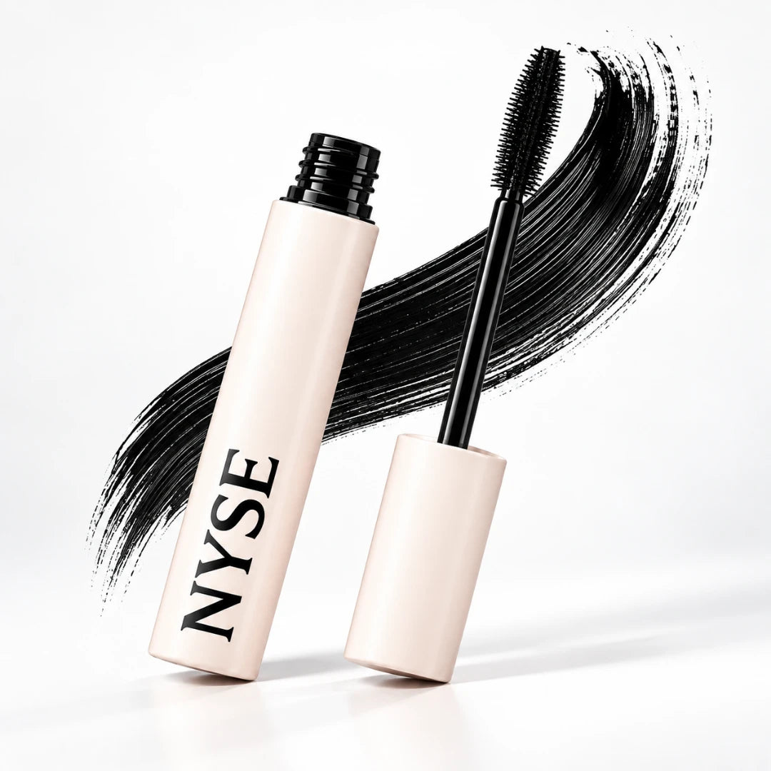 NYSE Mascara Water Base wasserbasierte Mascara – Applikator und Textur