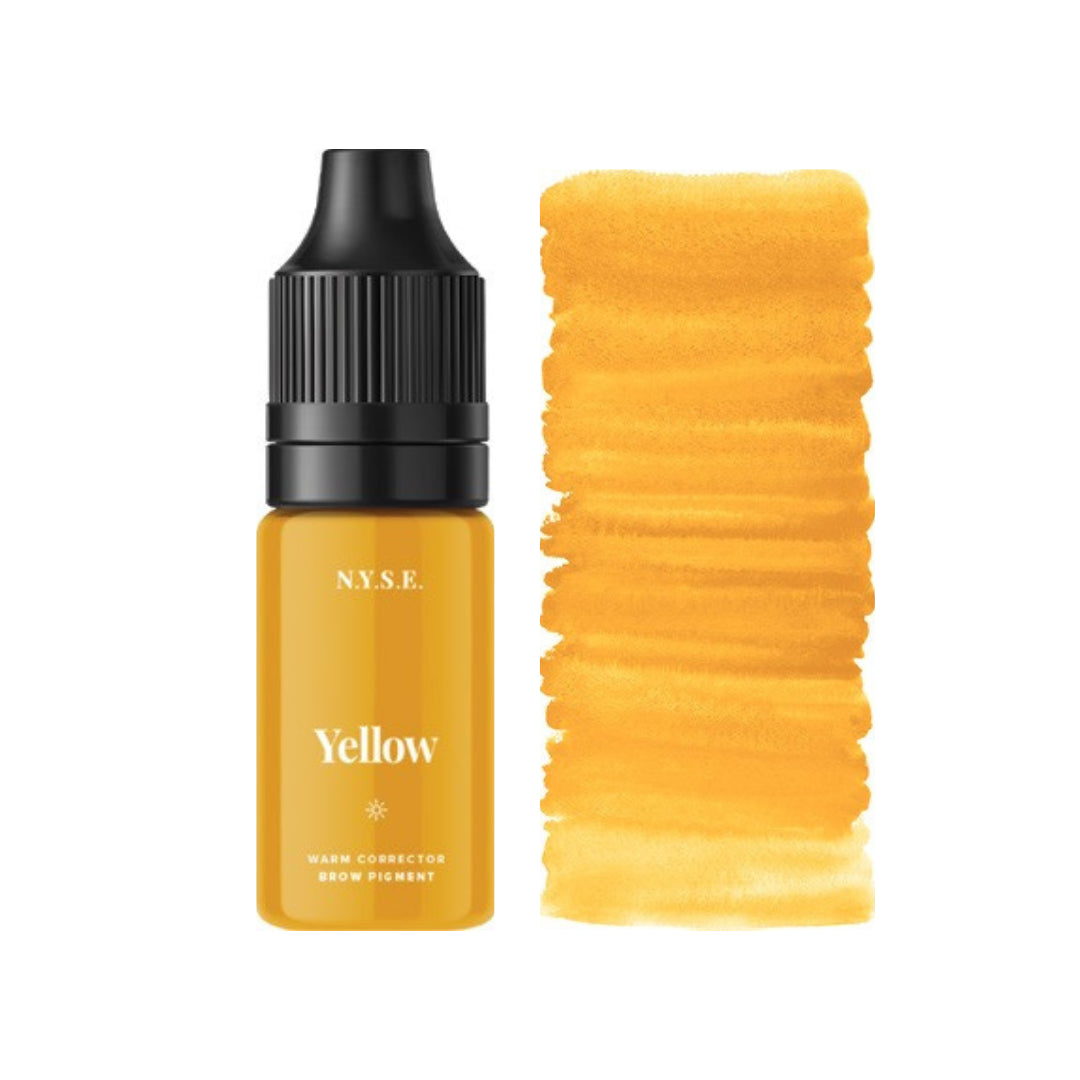 NYSE Yellow – Organisches PMU-Korrekturpigment, warmes Gelb