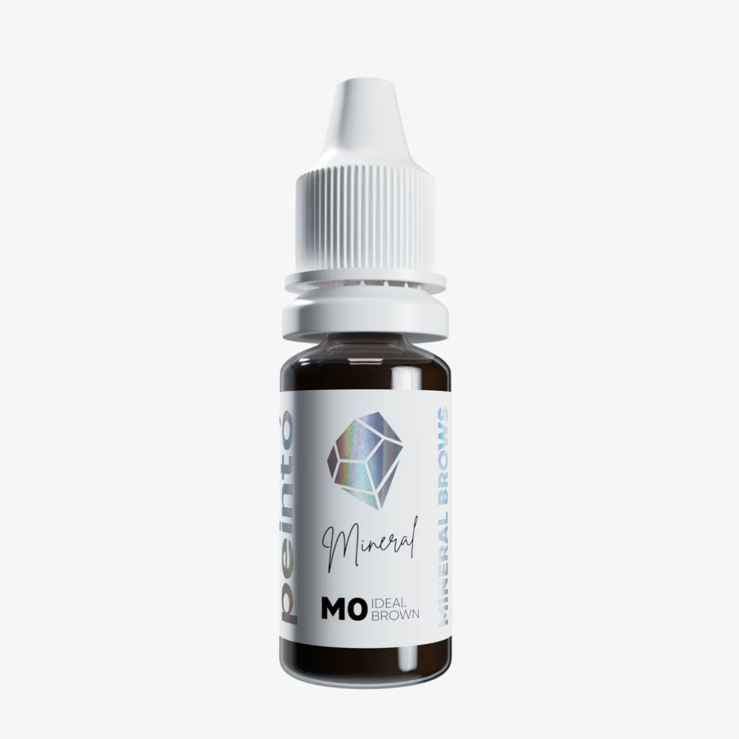 Pigmento PMU sopracciglia Peinto Ideal Brown 10 ml marrone neutro stabile flacone professionale