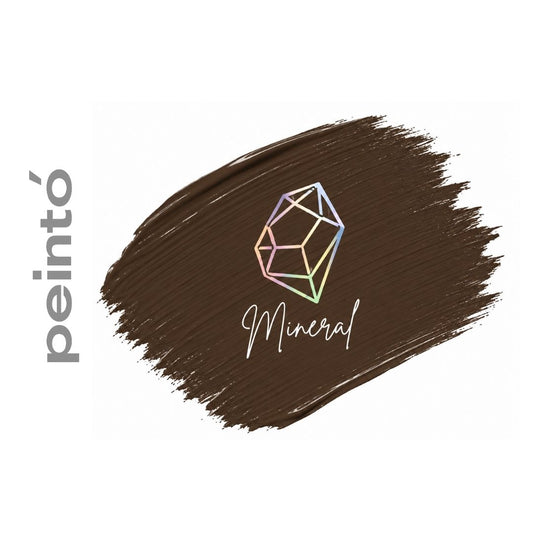 Swatch Peintó M2 Dark Blond, pigmento minerale PMU per sopracciglia.