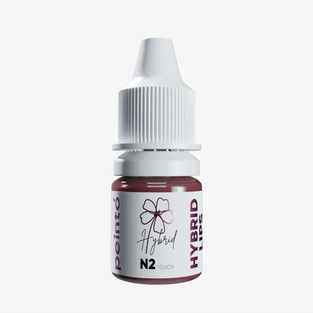Peinto N2 Touch – Hybrides PMU-Lippenpigment warmes Ziegelbraun