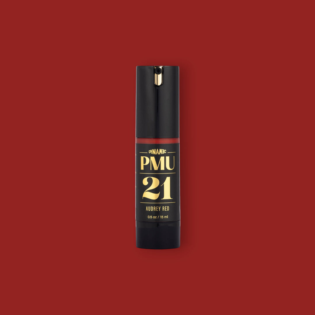 Dynamic 21 Audrey Red – Intensives rotes Lippen-PMU-Pigment