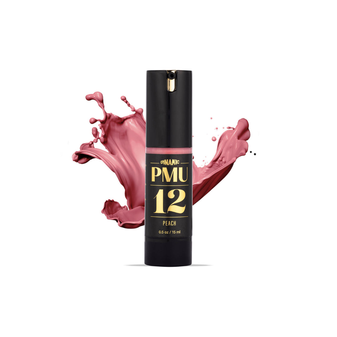 Dynamic 12 Peach – Warmer pfirsichfarbener Lippen-PMU-Pigment