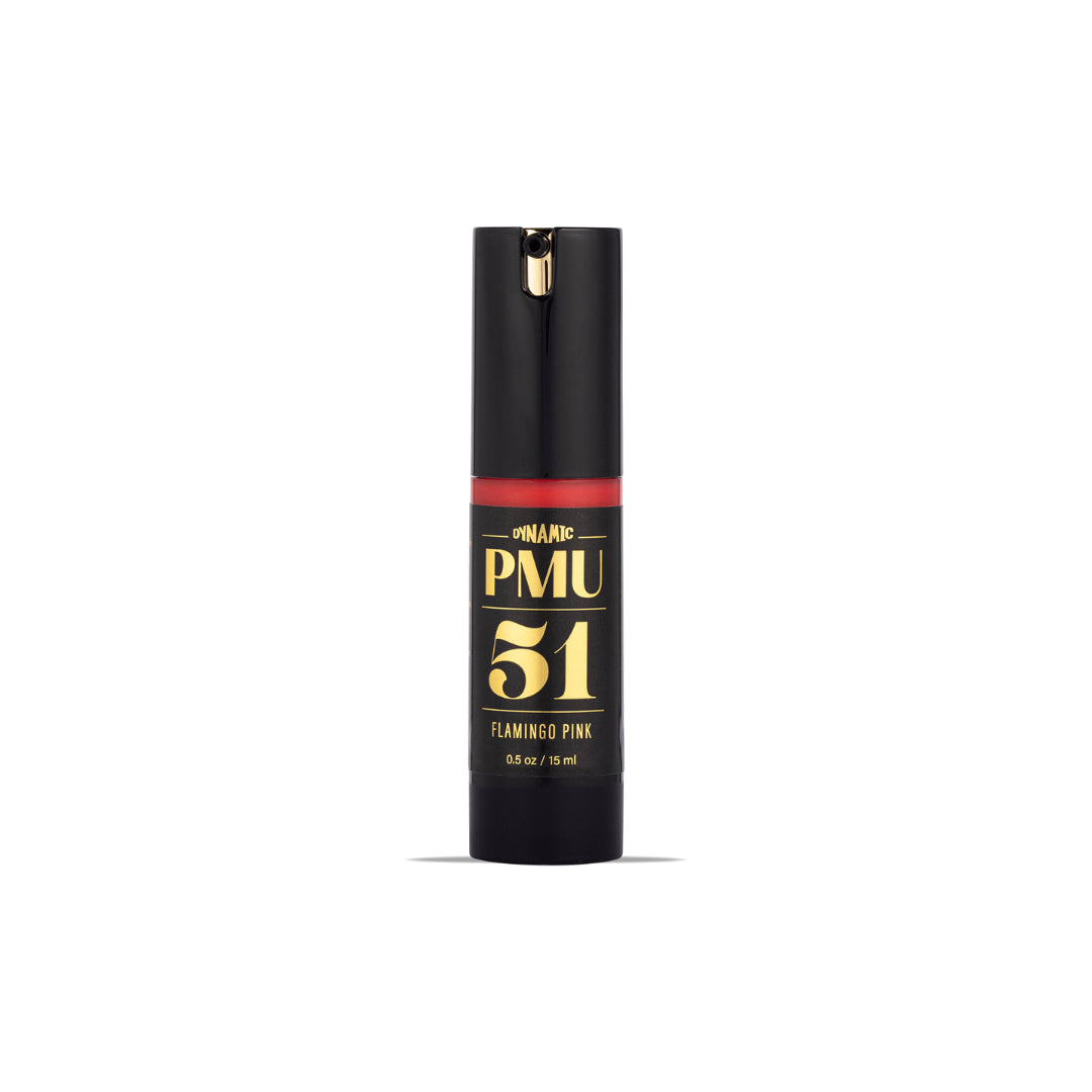 Dynamic 51 Flamingo Pink – Lebendiges rosa Lippen-PMU-Pigment