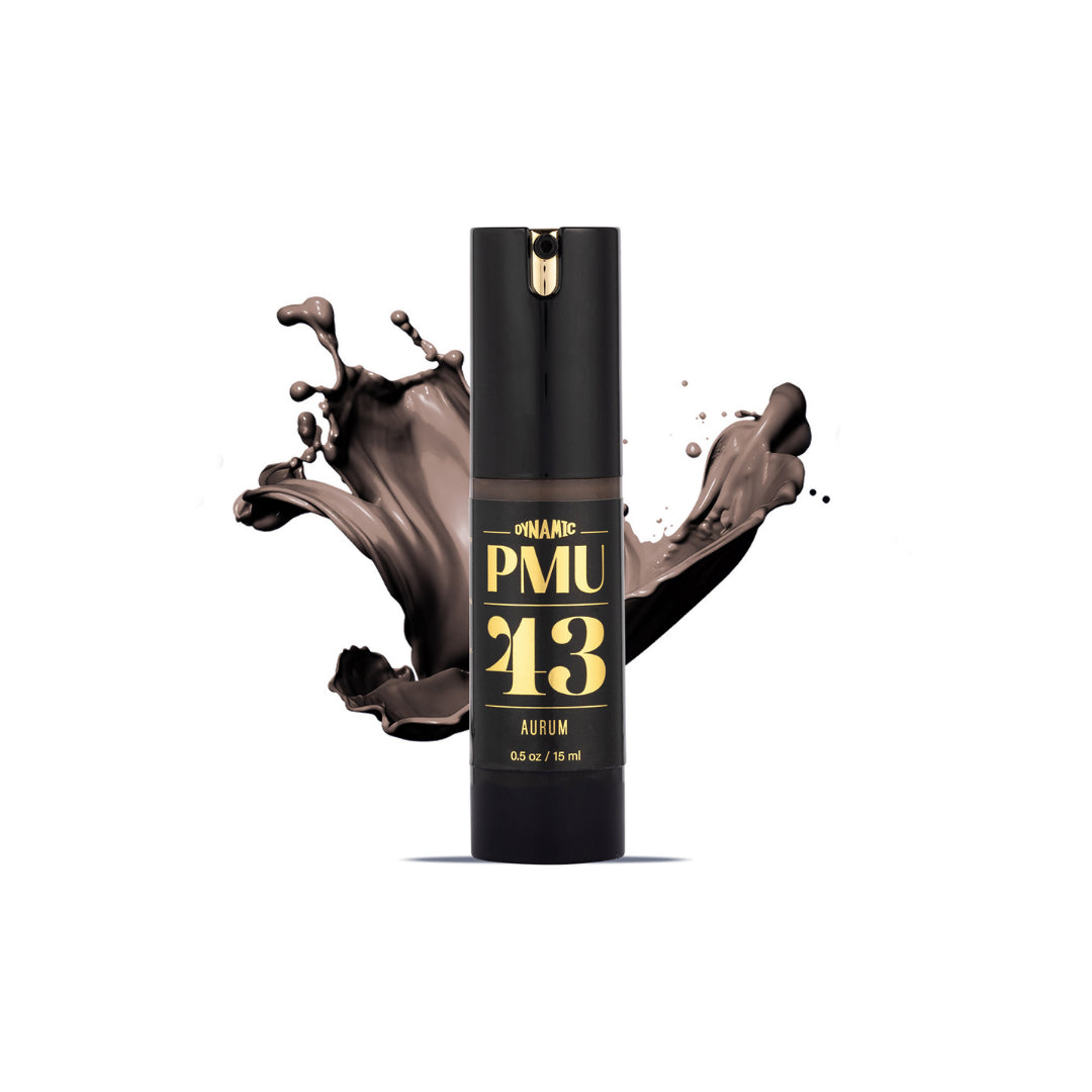 Dynamic 43 Aurum – PMU-Pigment für Augenbrauen und Augen in Goldbraun