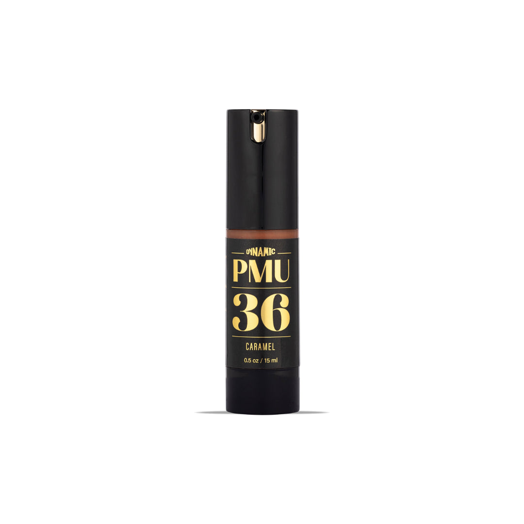 Dynamic 36 Caramel – Anorganisches PMU-Augenbrauenpigment in warmem Braun