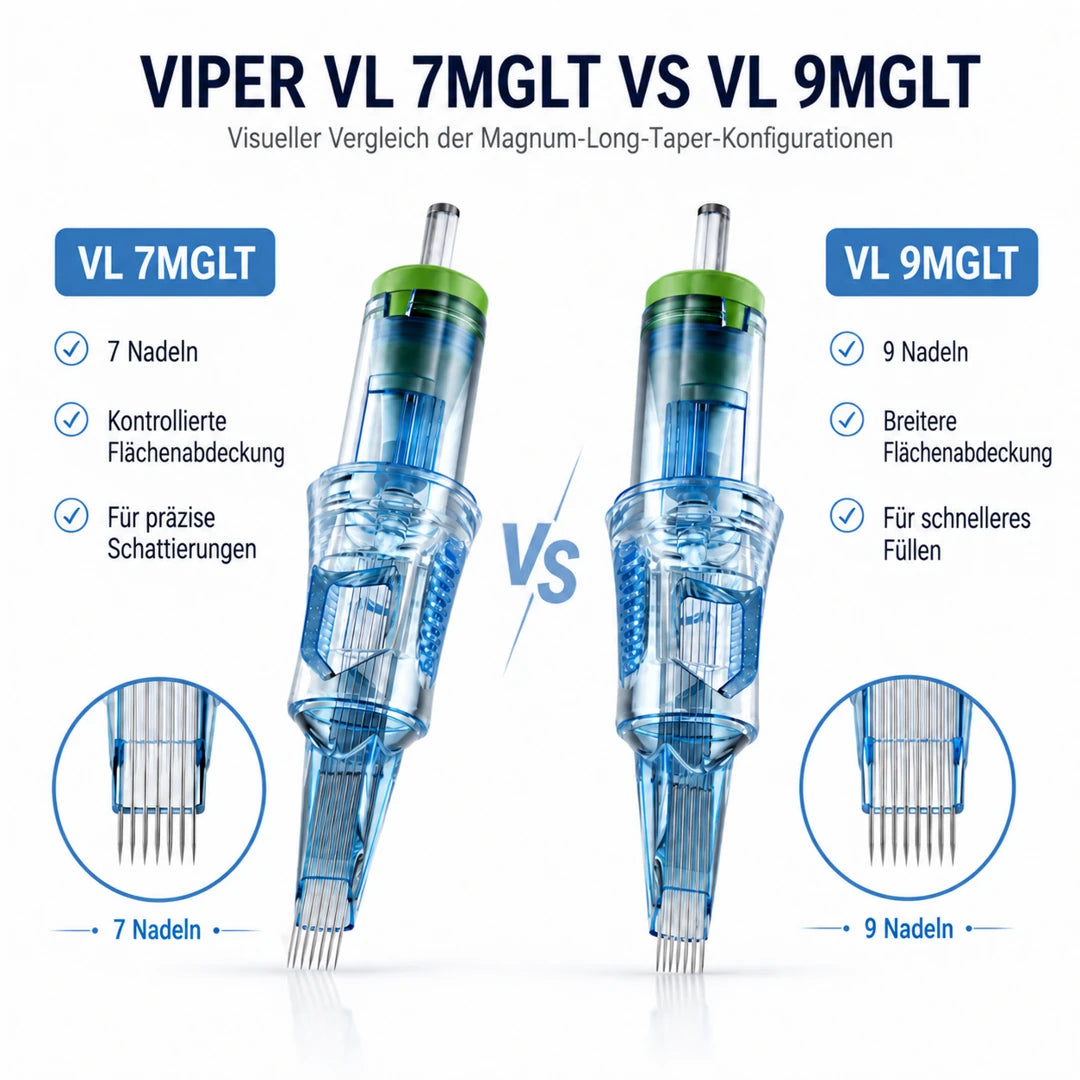Viper VL 7MGLT und 9MGLT: deutscher Vergleich der Magnum-Konfigurationen