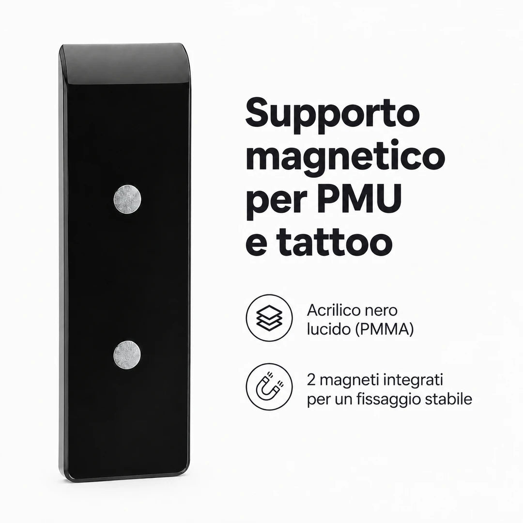 Supporto magnetico EZ Pen Tray per PMU – retro con due magneti integrati