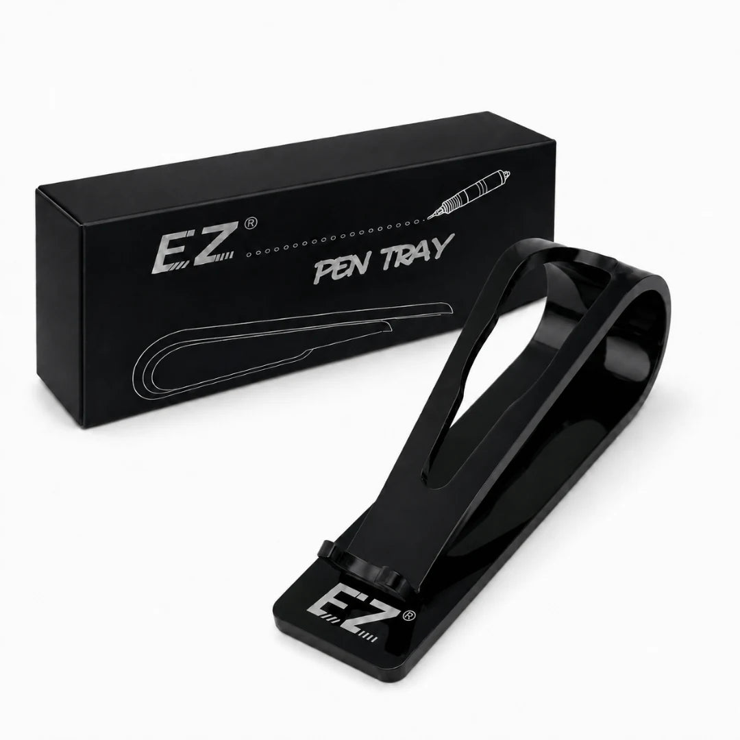 EZ Pen Tray supporto porta manipolo PMU nero con confezione originale per pen machine rotative