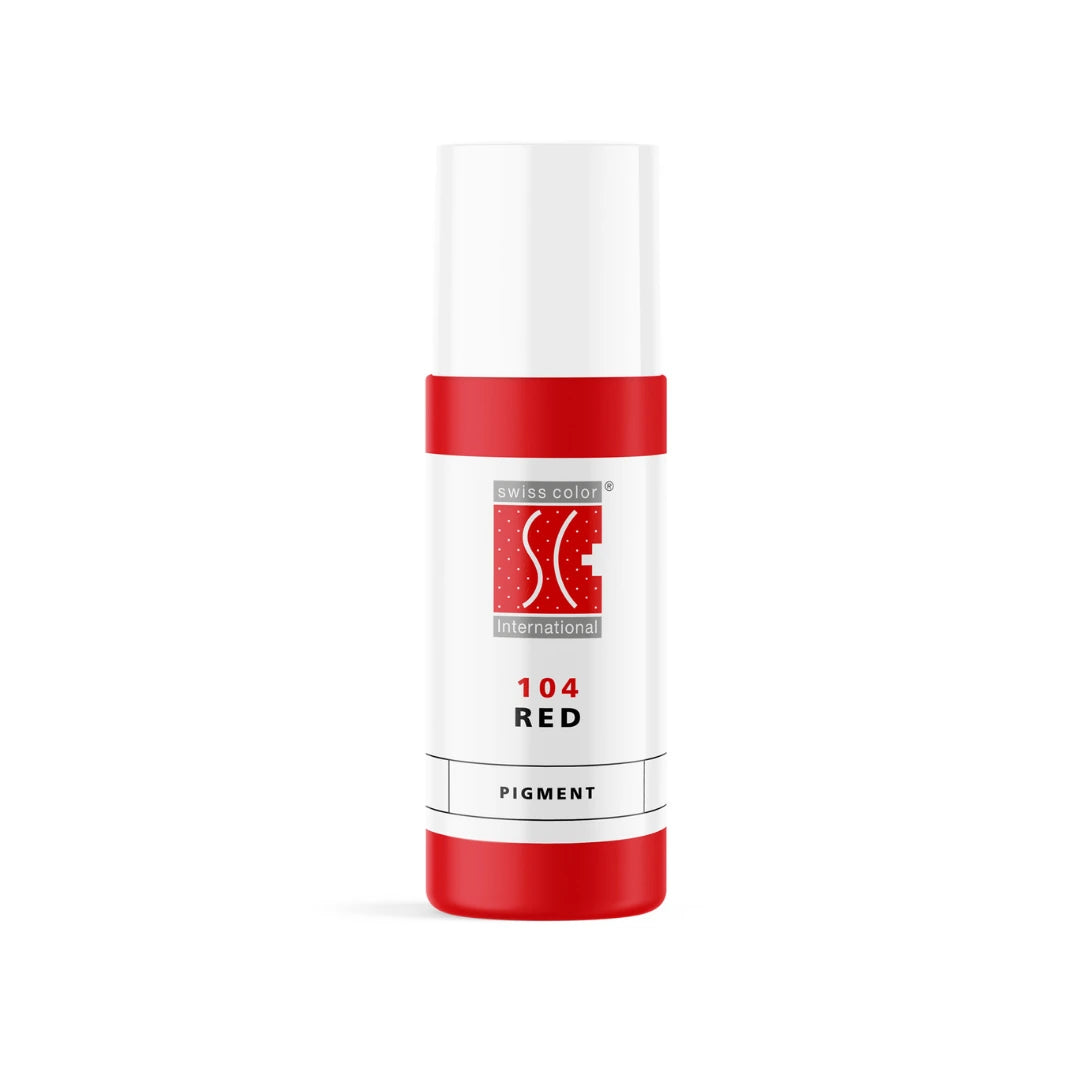 Swiss Color 104 Red - Organisches PMU-Pigment auf warmroter Basis