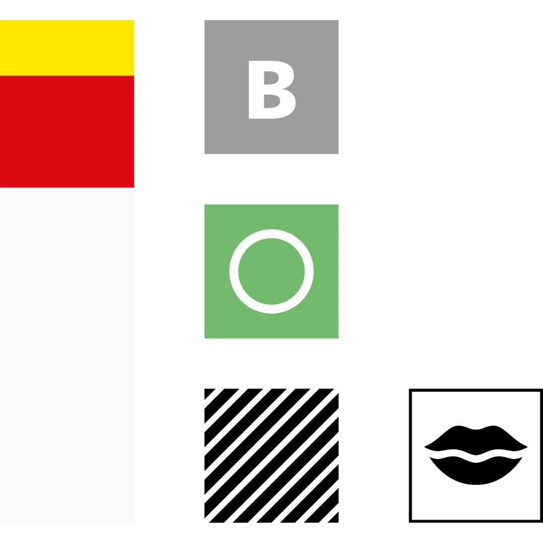 Swiss Color 401 Soft Coral: schema delle caratteristiche cromatiche e delle aree di utilizzo