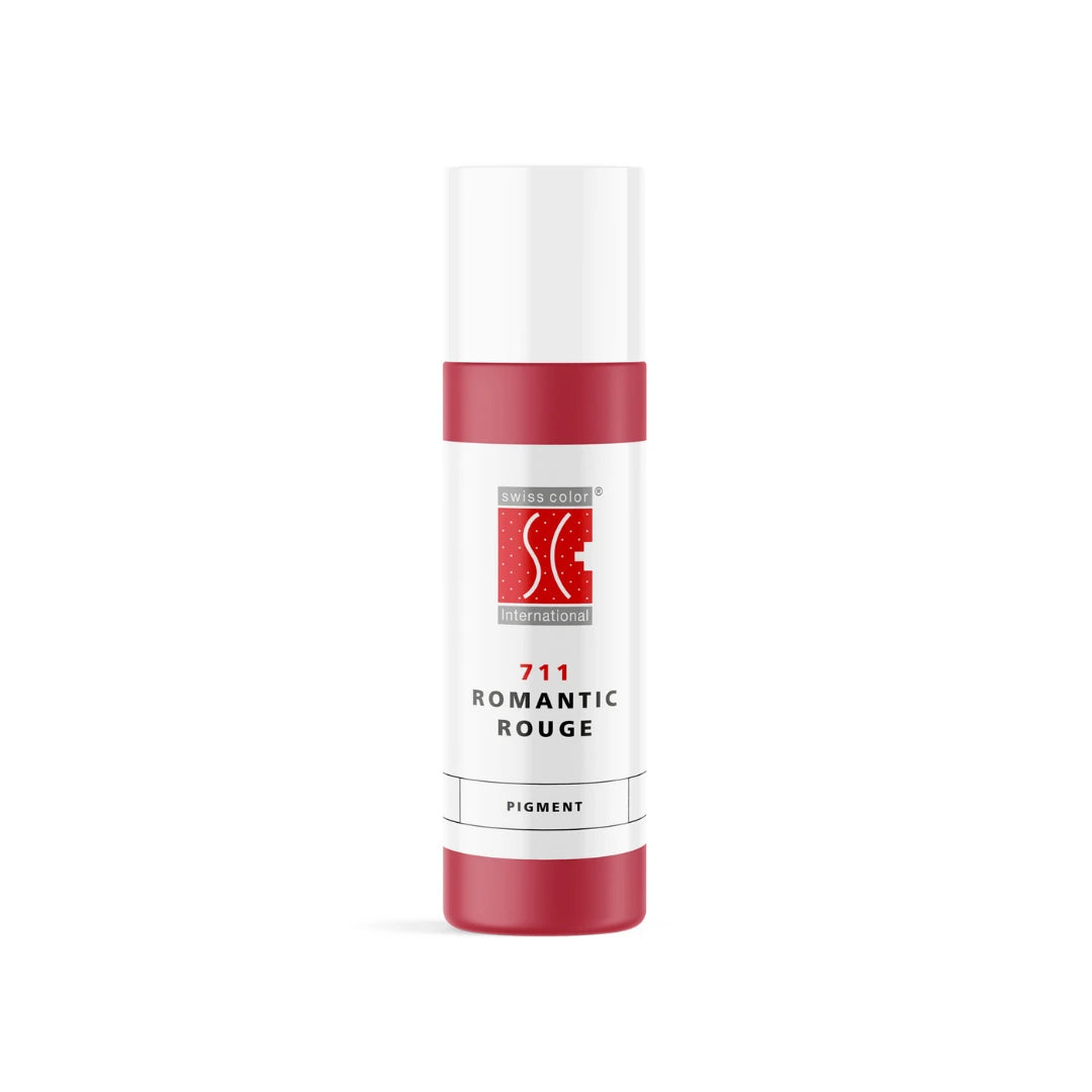 Swiss Color 711 Romantic Rouge: flacone del pigmento PMU