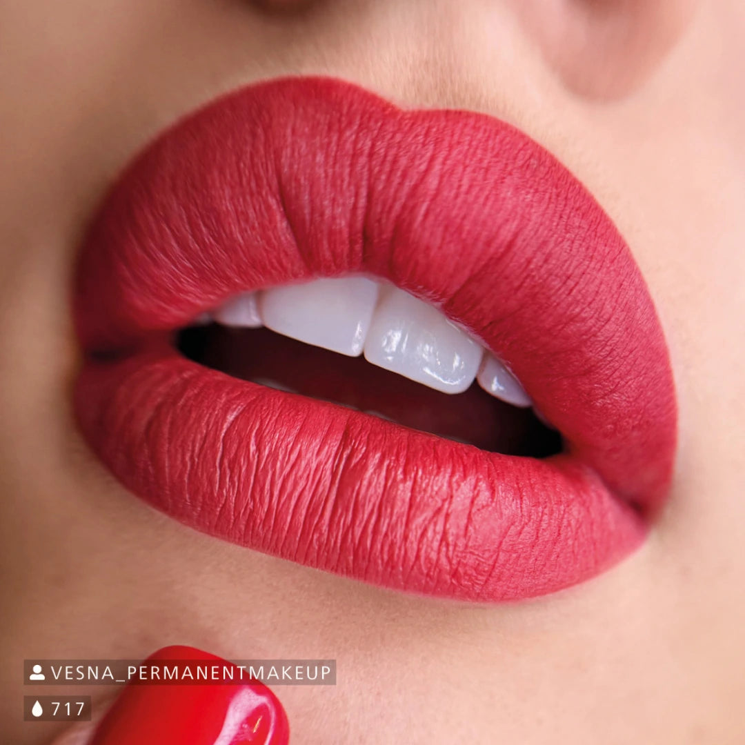 Swiss Color 717 Velvet Kiss - Hybrides PMU-Pigment für Lippen und Areola, warmes Rosenholz