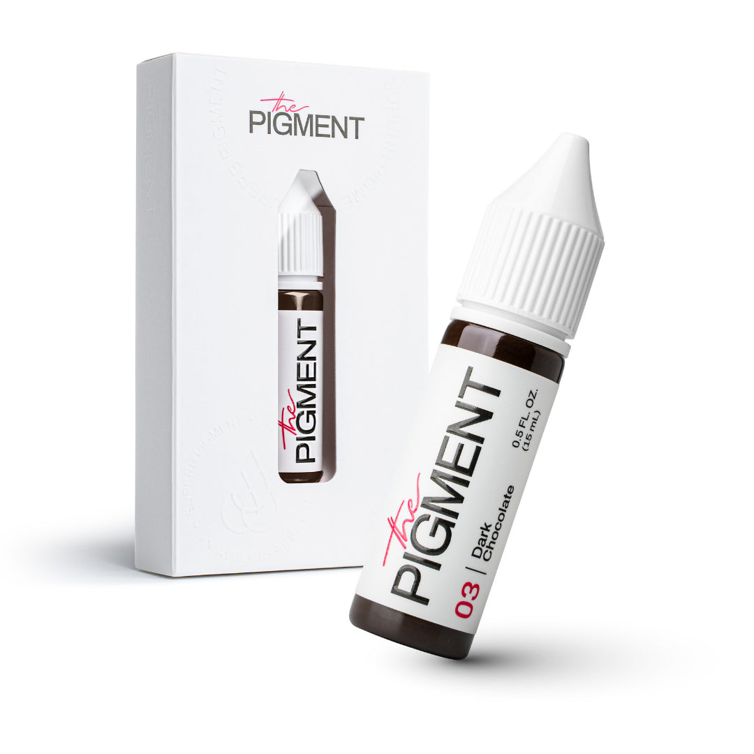 The Pigment 03 Dark Chocolate – PMU-Augenbrauenpigment schokoladenbraun