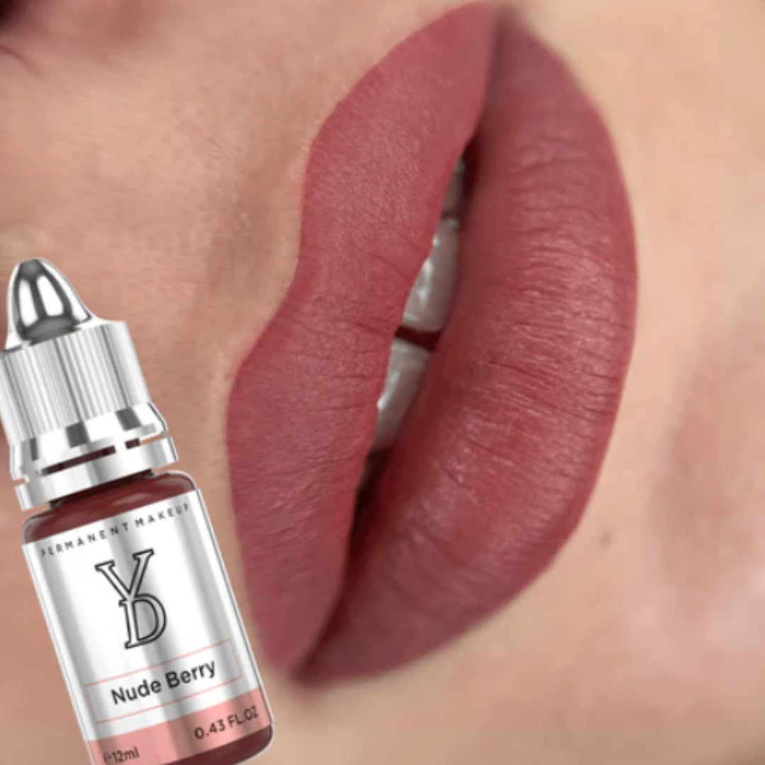YD PMU Nude Berry – Raffiniertes Nude Berry-Rosa für PMU-Lippen