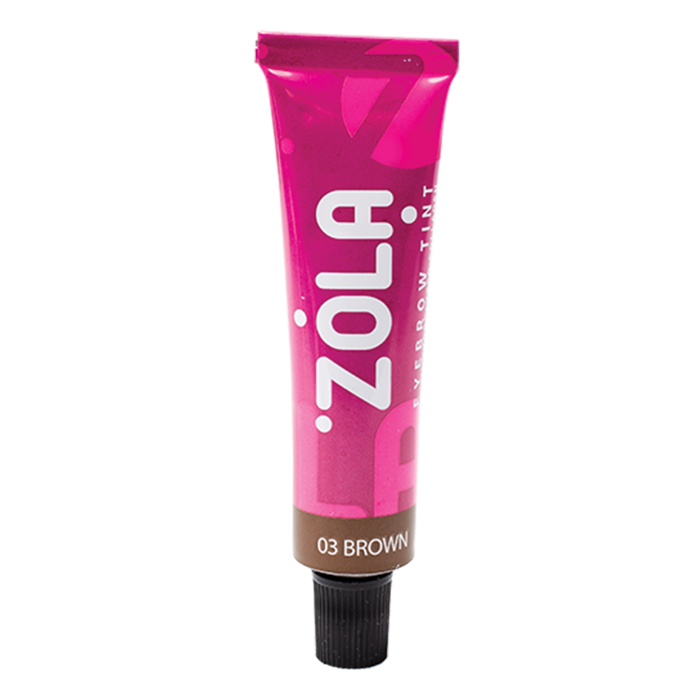 ZOLA Tinta sopracciglia 03 Brown 15 ml, Collagen