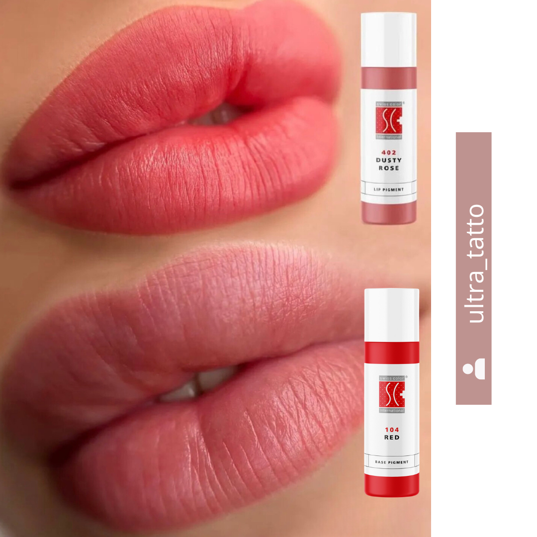 Pigmento PMU Swiss Color 104 Red – Rosso Caldo Intenso