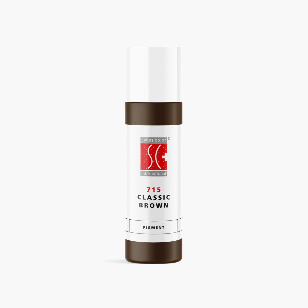 Pigmento PMU Swiss Color Sopracciglia 715 Classic Brown