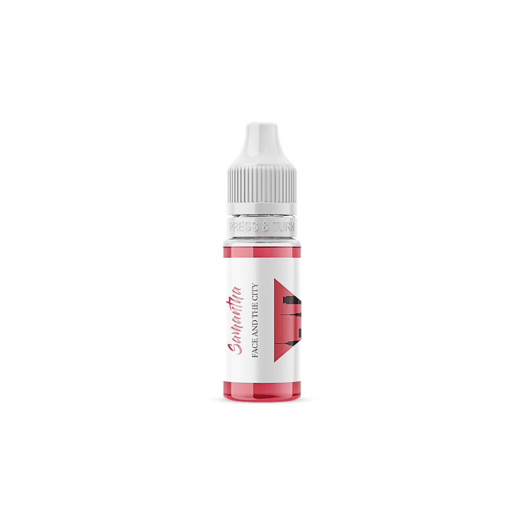 Pigmento PMU organico FACE SAMANTHA colore berry pink freddo per labbra