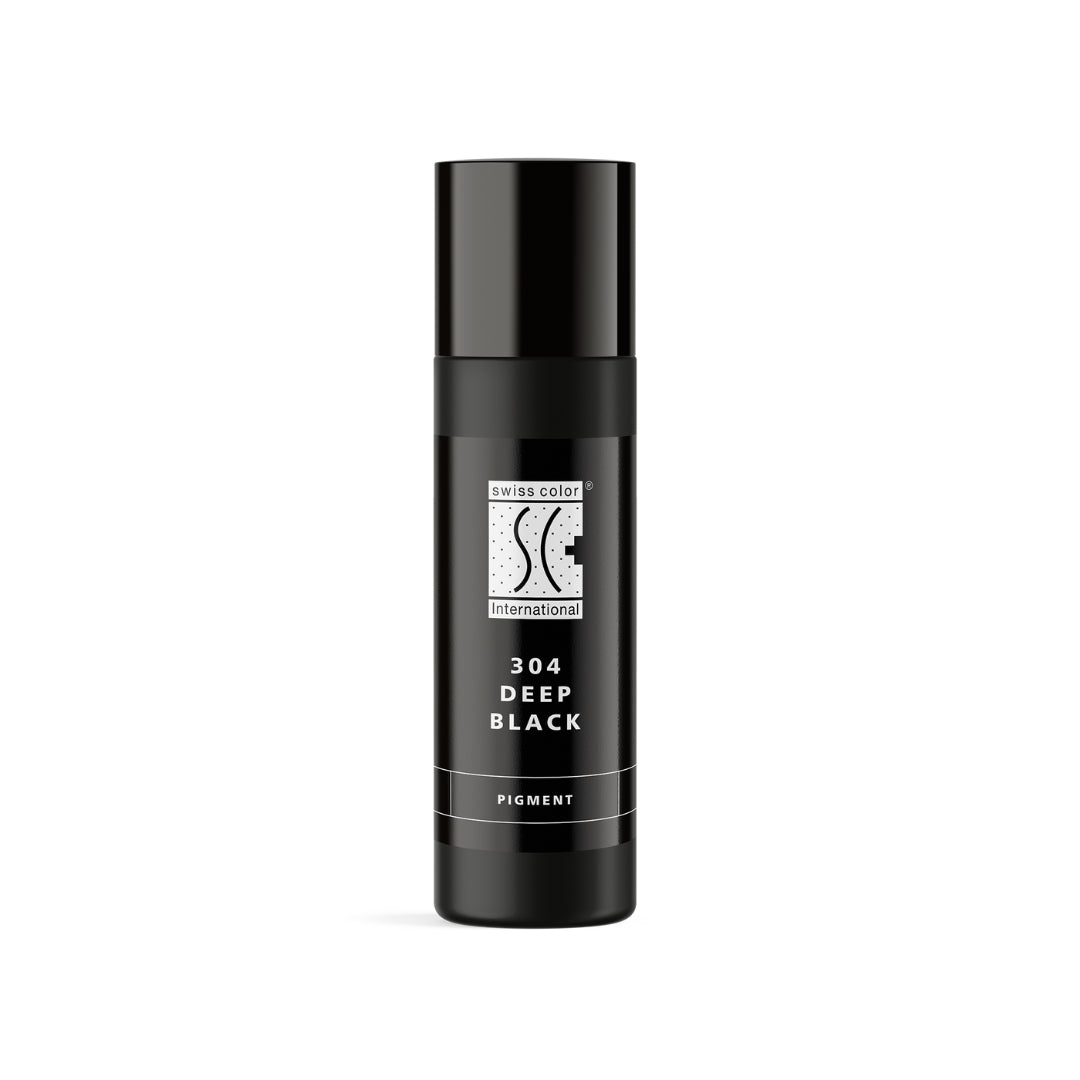 Pigmento PMU Eyeliner 304 Deep Black – Nero ad Alta Saturazione