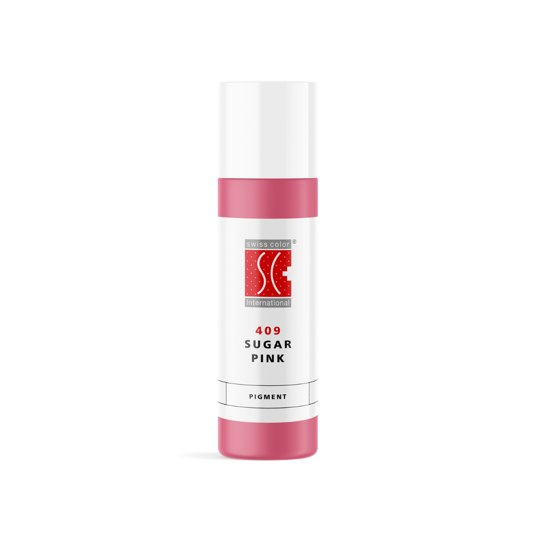 Pigmento PMU Swiss Color Sugar Pink rosa delicato freddo per labbra Baby Lips