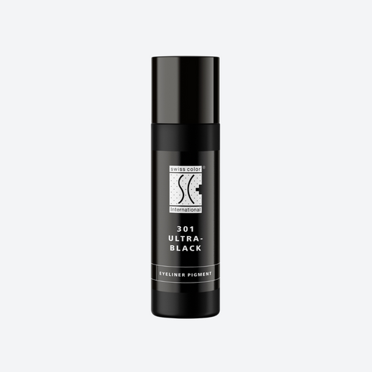 Pigmento PMU inorganico 301 Ultrablack nero profondo per eyeliner trucco permanente